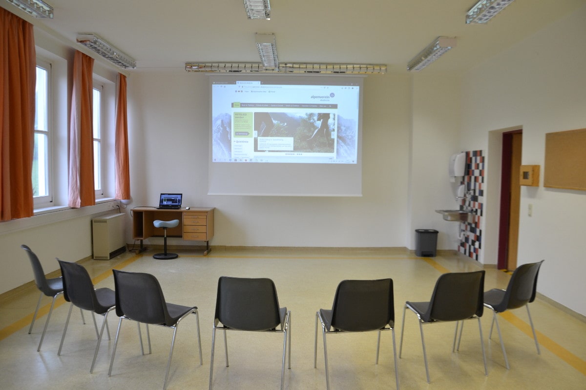 Seminarraum 2 in der Berg-Schule Großarl © Gruber